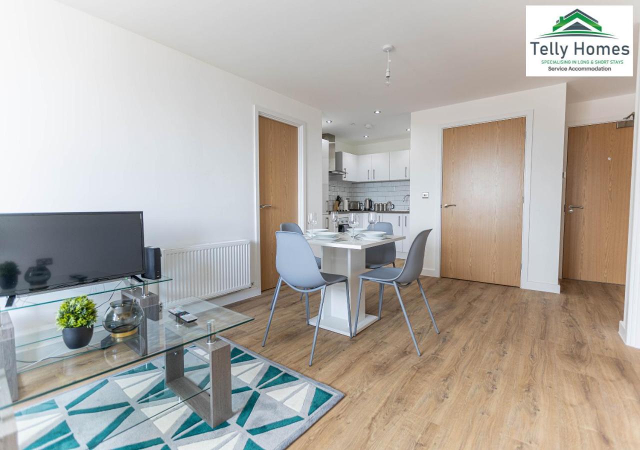 5 Percent Off Weekly And 20 Percent Off Monthly Bookings - Marigold Unit At Telly Homes Limited Birmingham City Centre -2 Bedroom Apartment, Free Wifi Экстерьер фото