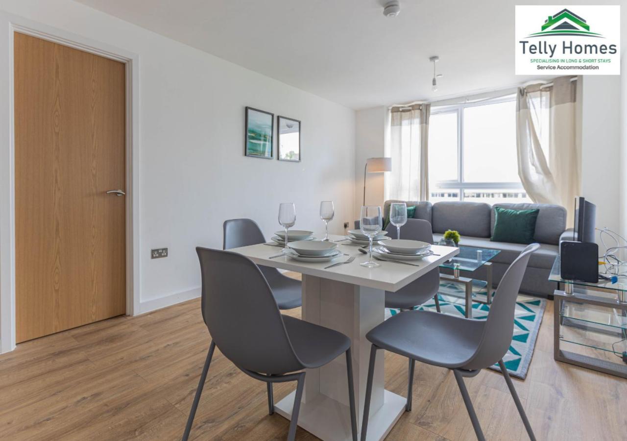 5 Percent Off Weekly And 20 Percent Off Monthly Bookings - Marigold Unit At Telly Homes Limited Birmingham City Centre -2 Bedroom Apartment, Free Wifi Экстерьер фото