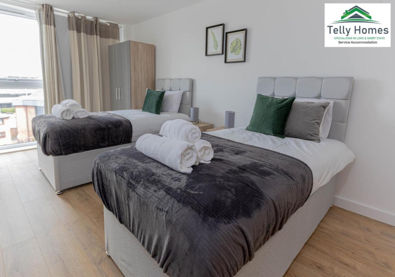 5 Percent Off Weekly And 20 Percent Off Monthly Bookings - Marigold Unit At Telly Homes Limited Birmingham City Centre -2 Bedroom Apartment, Free Wifi Экстерьер фото
